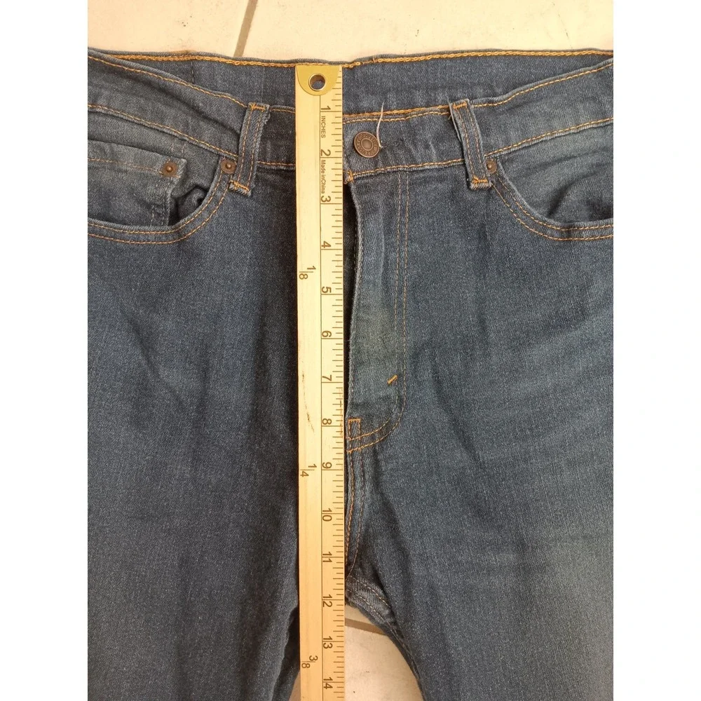 Levi's 505 Original‎ Fit Straight Leg Blue Denim Jeans Mens W33 L32
